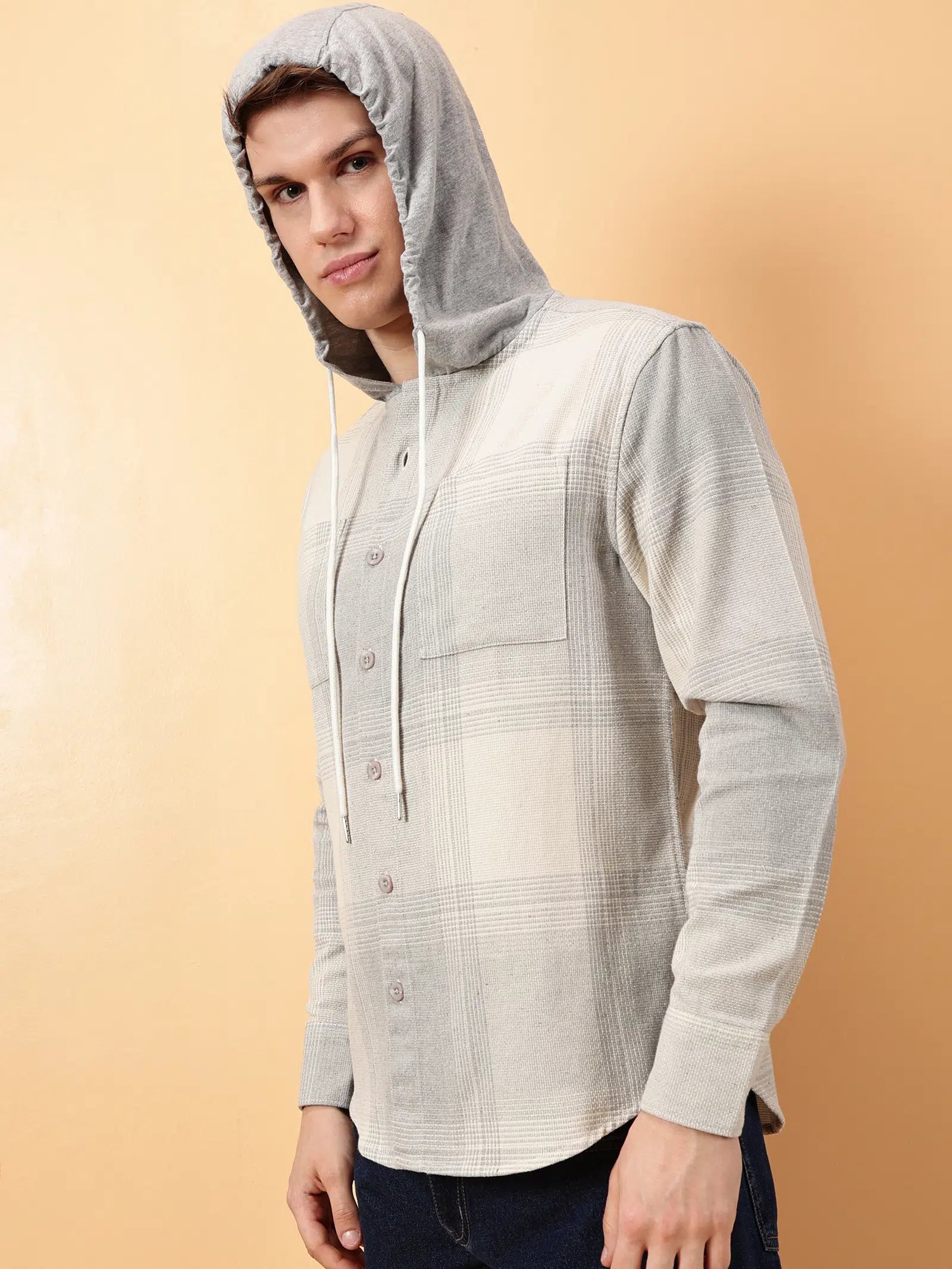 Valen Men's Vertial Stripes Casual Shirt