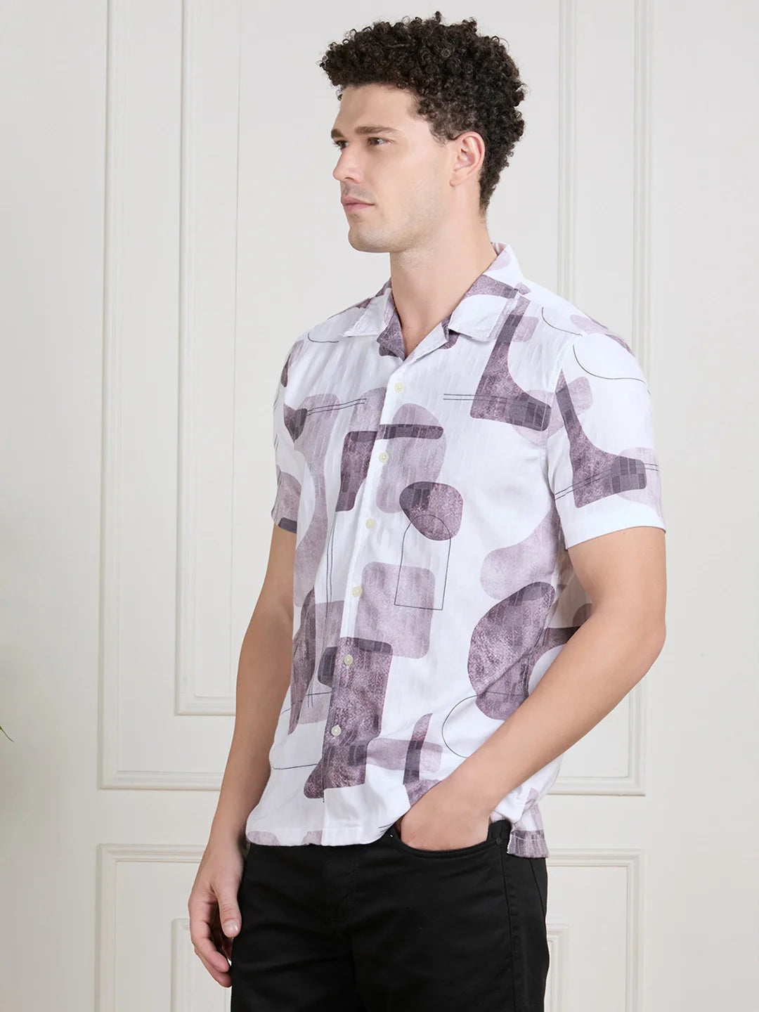 Valen Men Printed Shirt