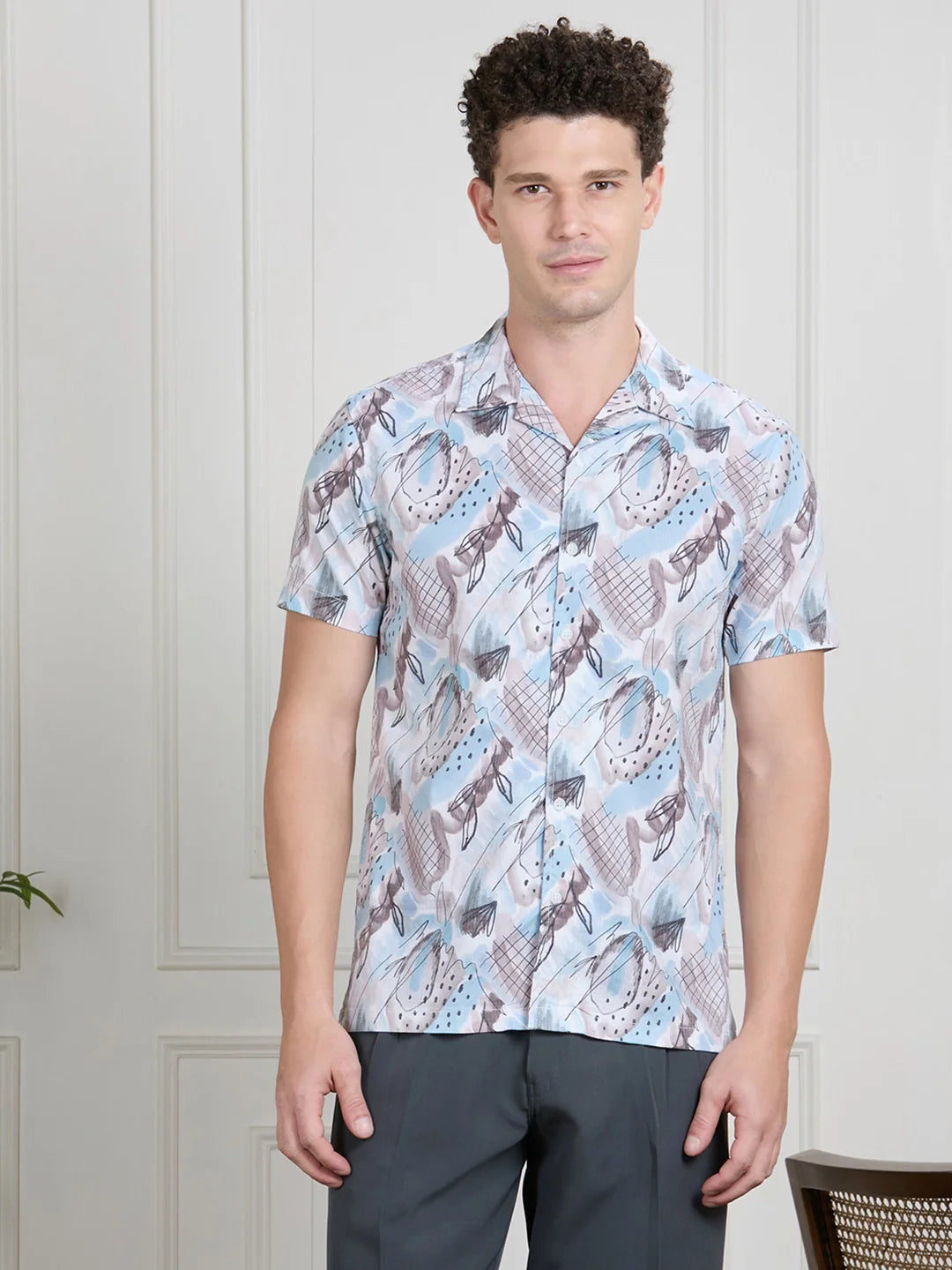 Valen Men Printed Shirt