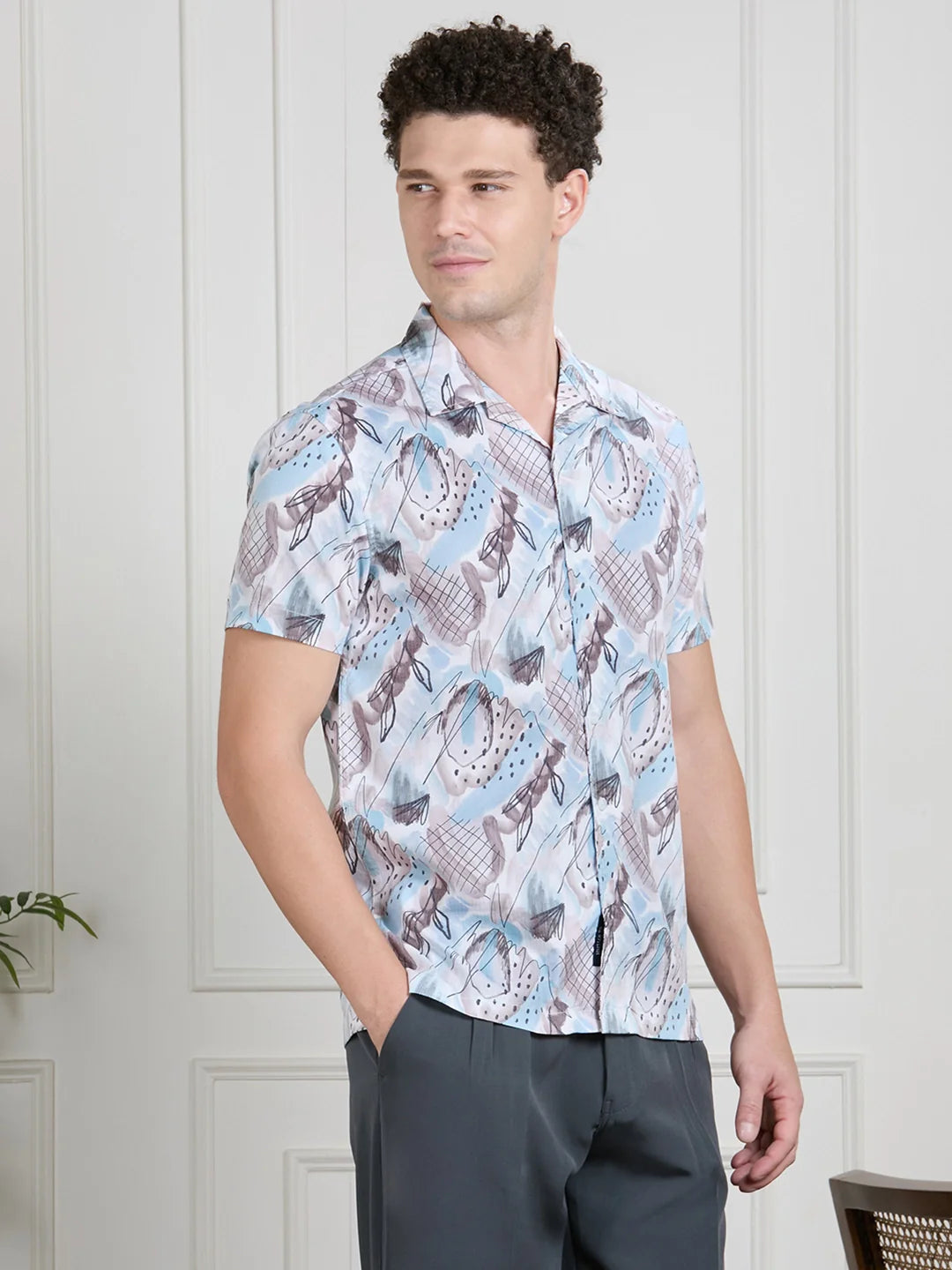 Valen Men Printed Shirt
