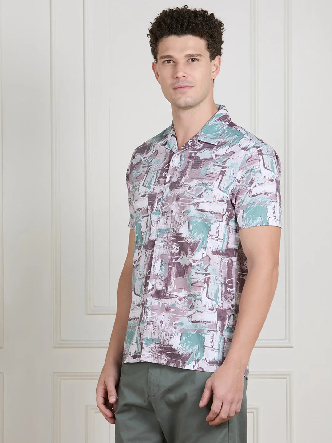 Valen Men Printed Shirt