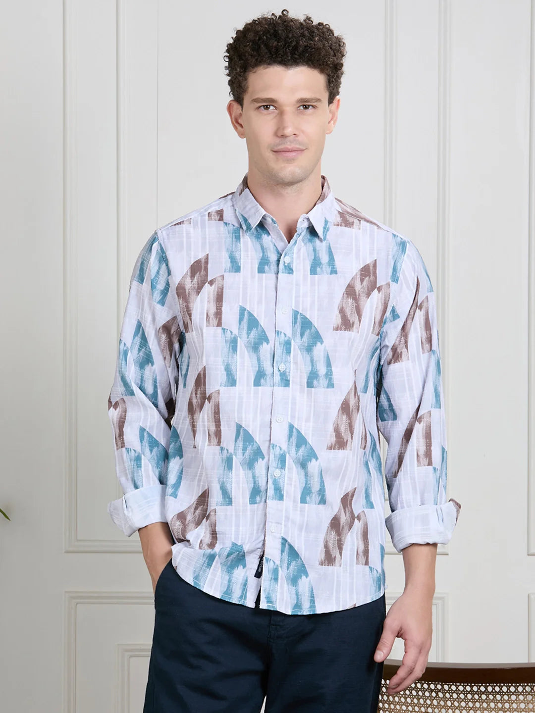 Valen Men Printed Shirt