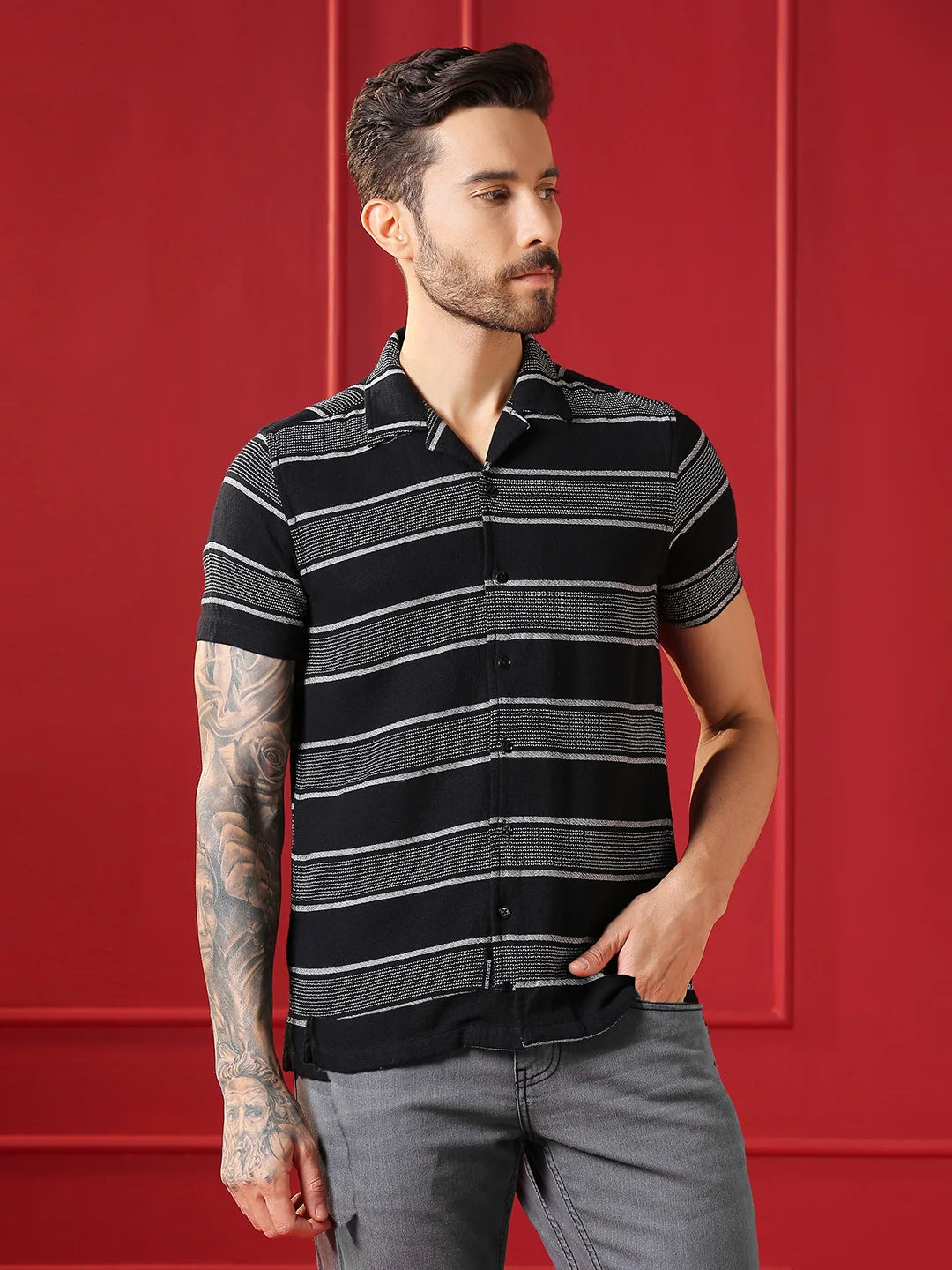 VALEN CLUB Mens casual shirt