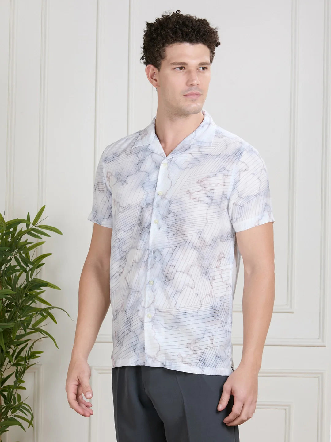 Valen Men Printed Shirt