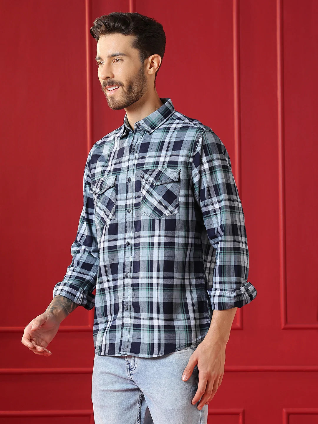 VALEN CLUB Mens casual shirt