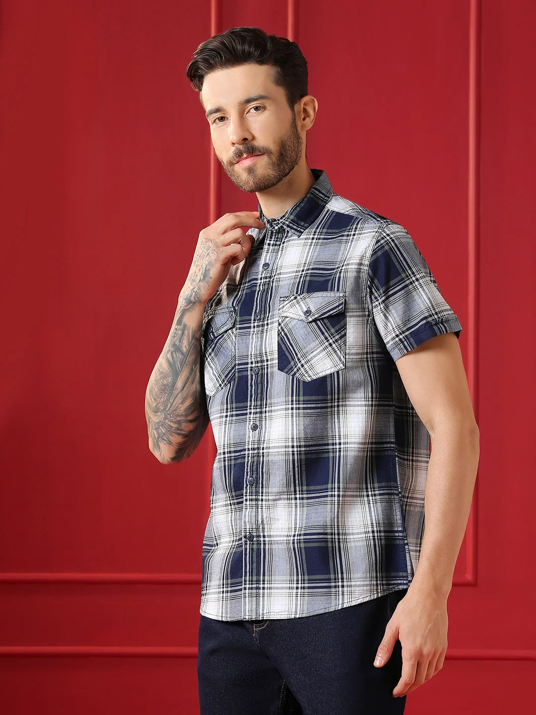 VALEN CLUB Mens casual shirt