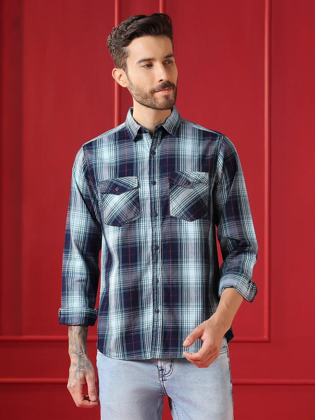 VALEN CLUB Mens casual shirt