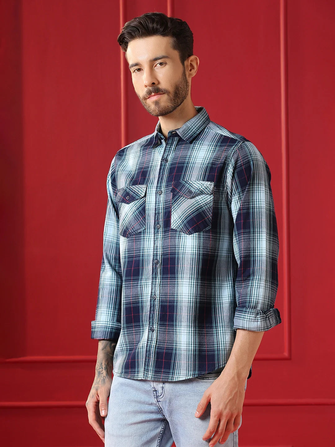 VALEN CLUB Mens casual shirt