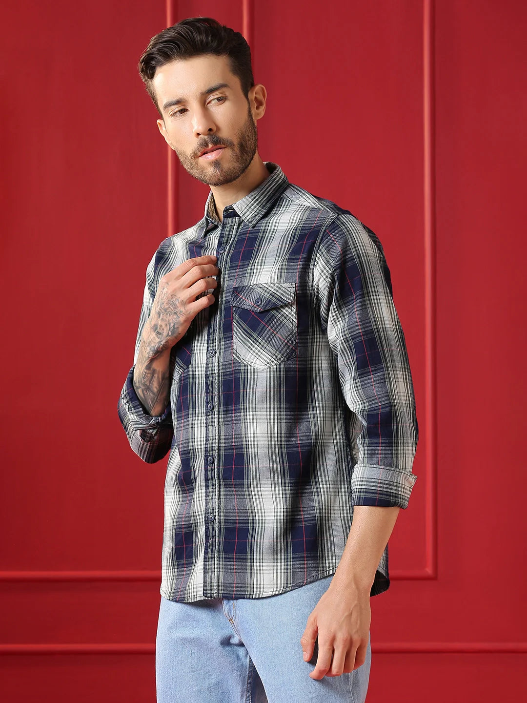 VALEN CLUB Mens casual shirt