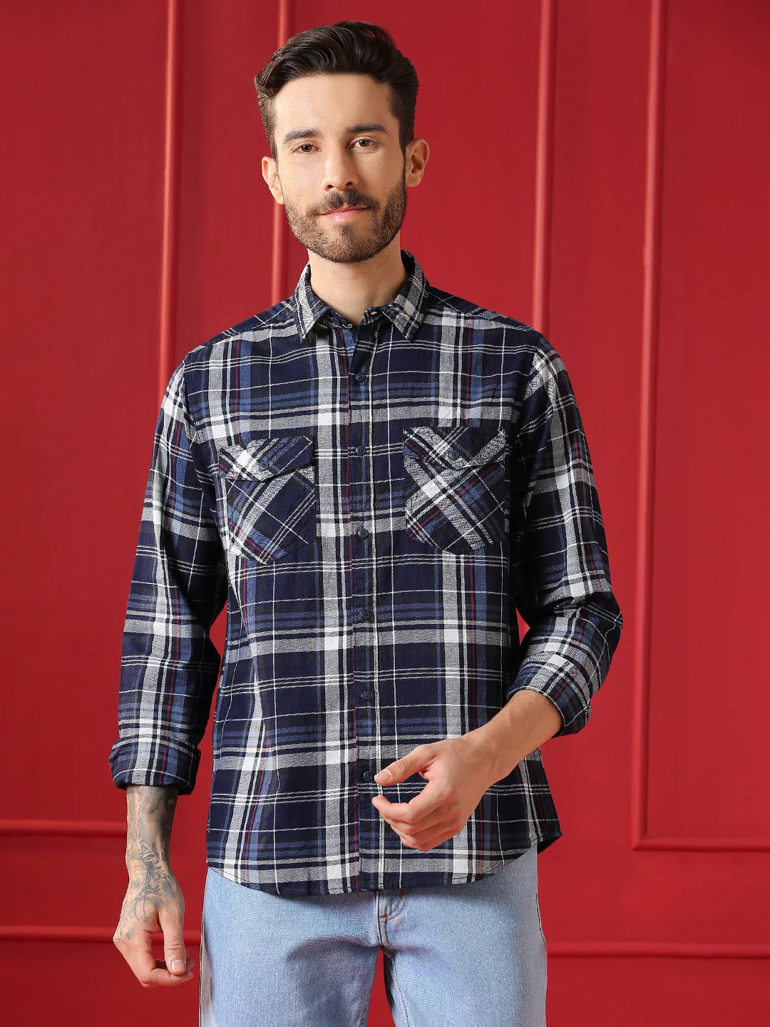 VALEN CLUB Mens casual shirt