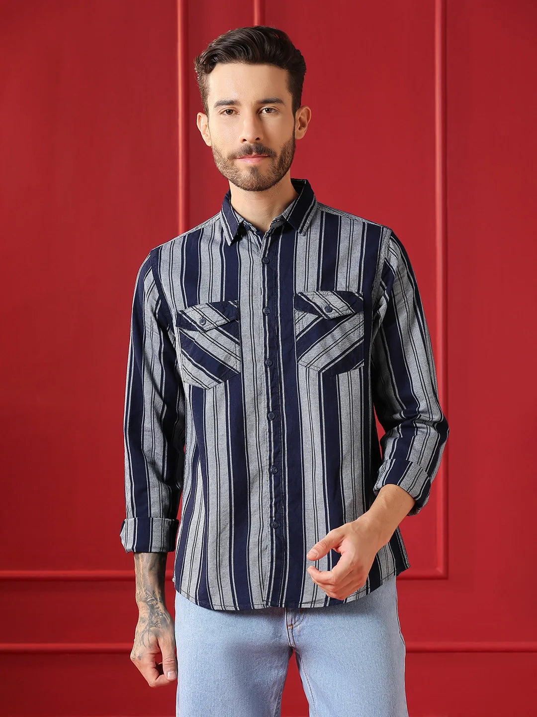 VALEN CLUB Mens casual shirt