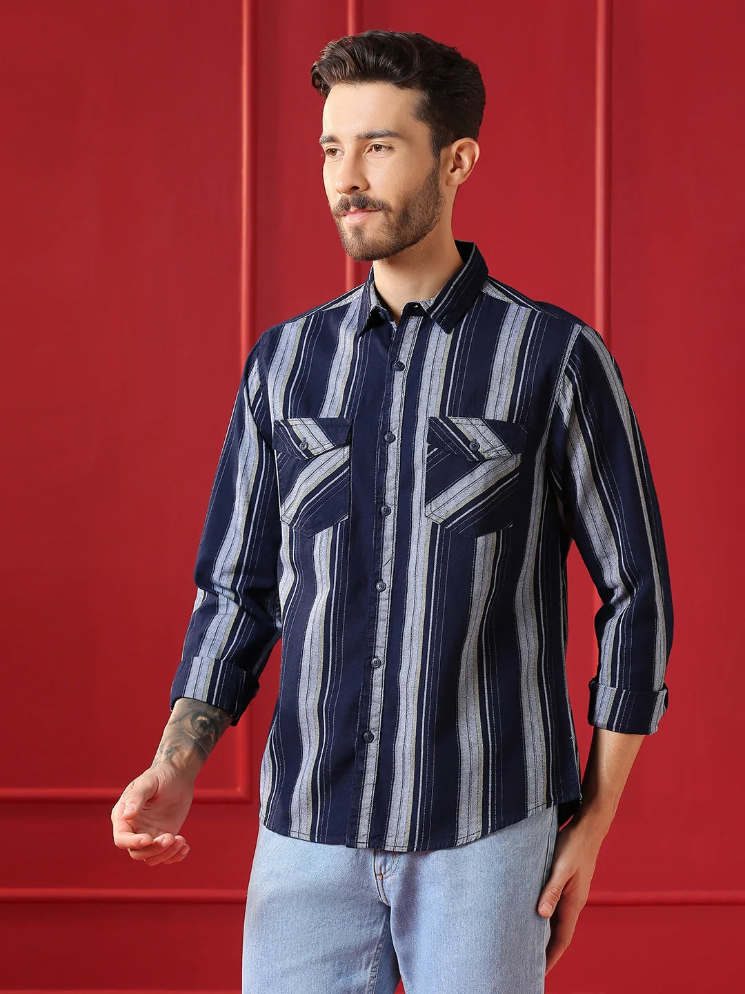 VALEN CLUB Mens casual shirt