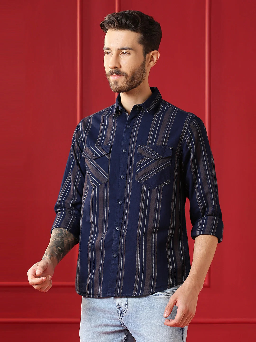 VALEN CLUB Mens casual shirt