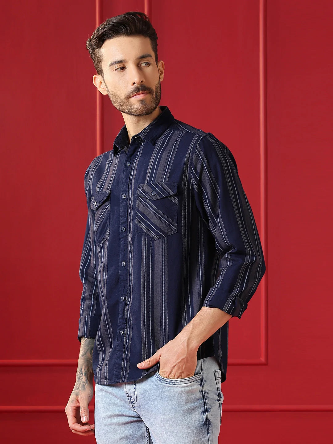 VALEN CLUB Mens casual shirt