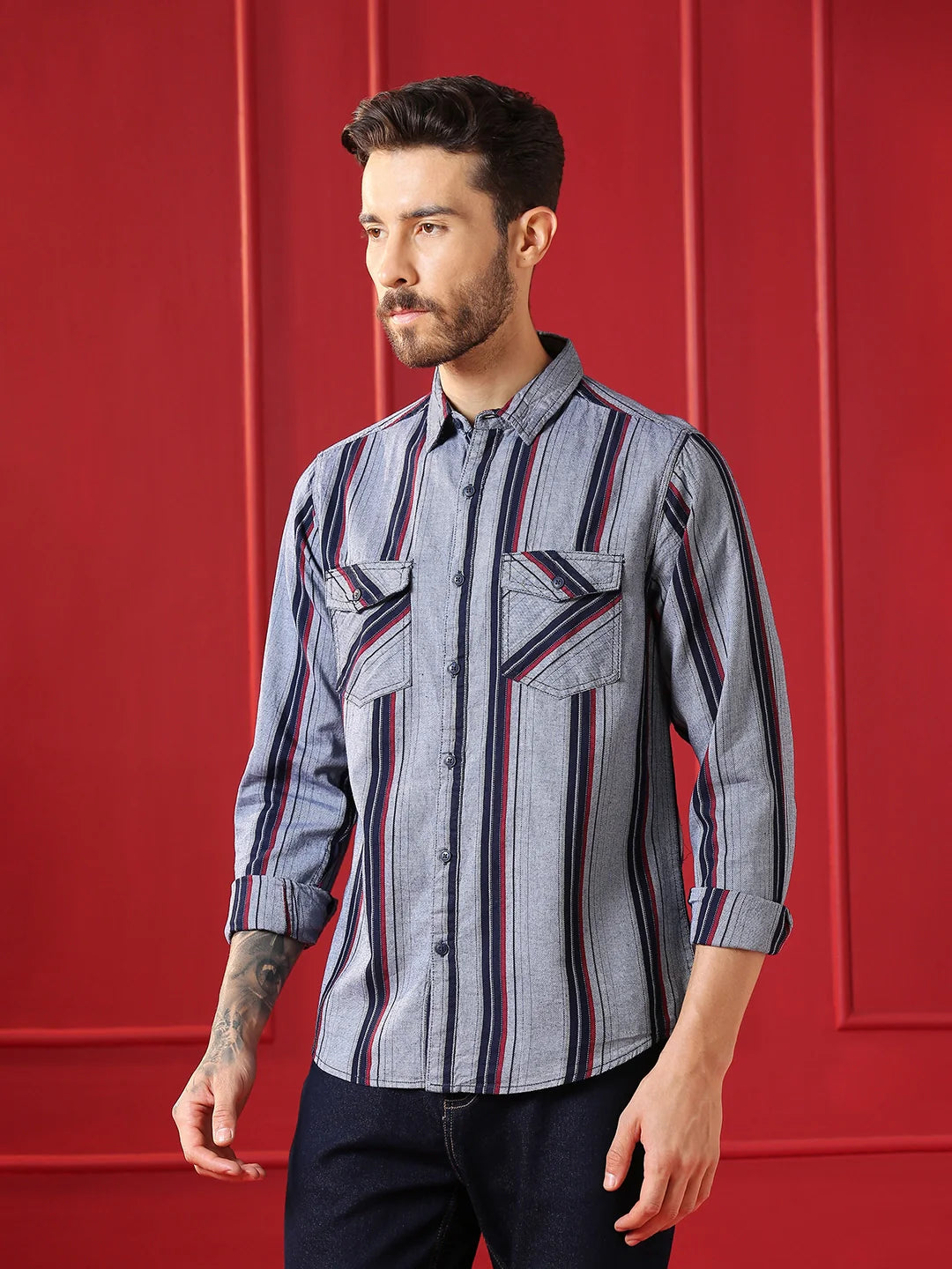 VALEN CLUB Mens casual shirt