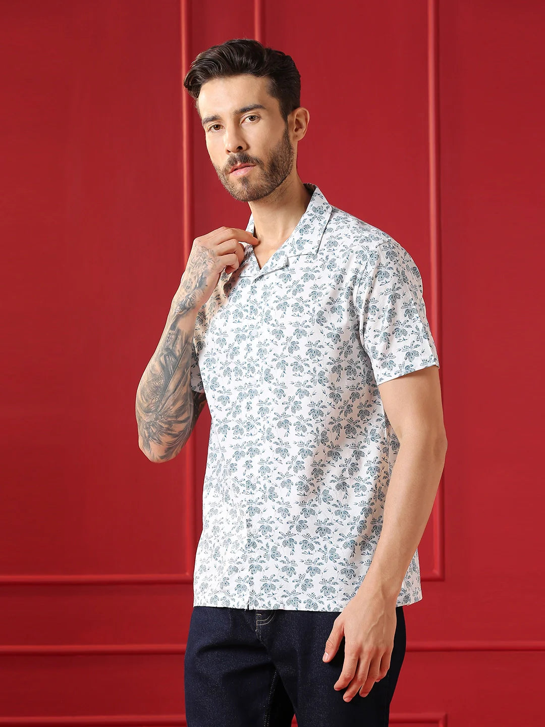 VALEN  Mens casual shirt