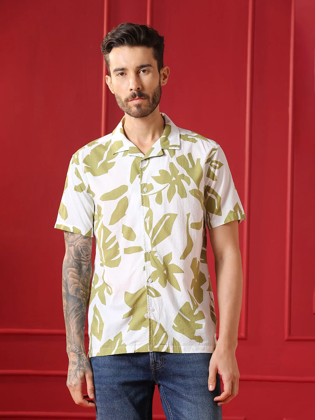 VALEN  Mens casual shirt