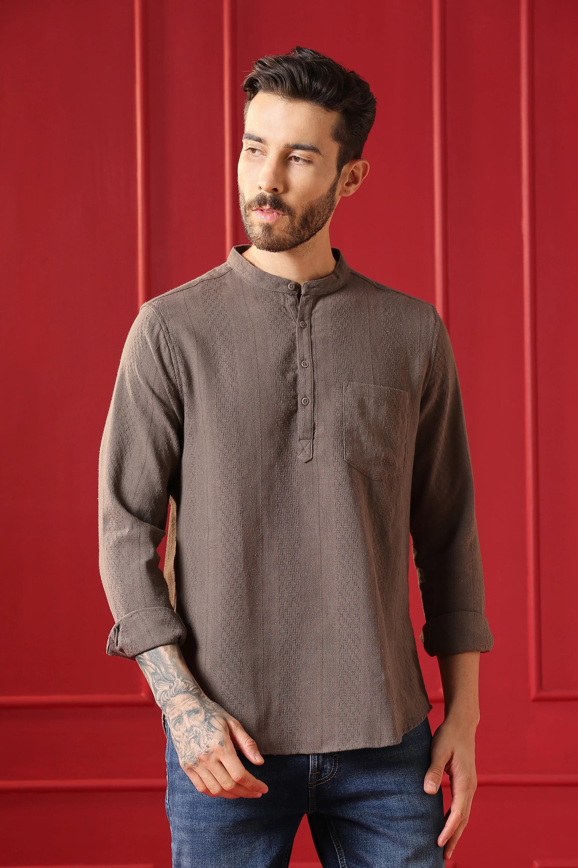 VALEN CLUB Mens casual shirt