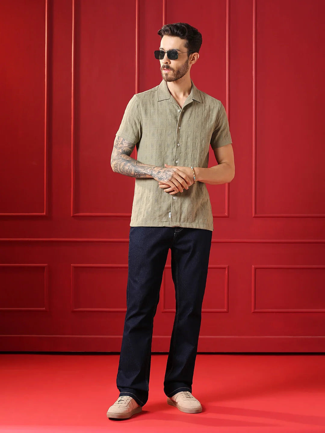 VALEN CLUB Mens casual shirt