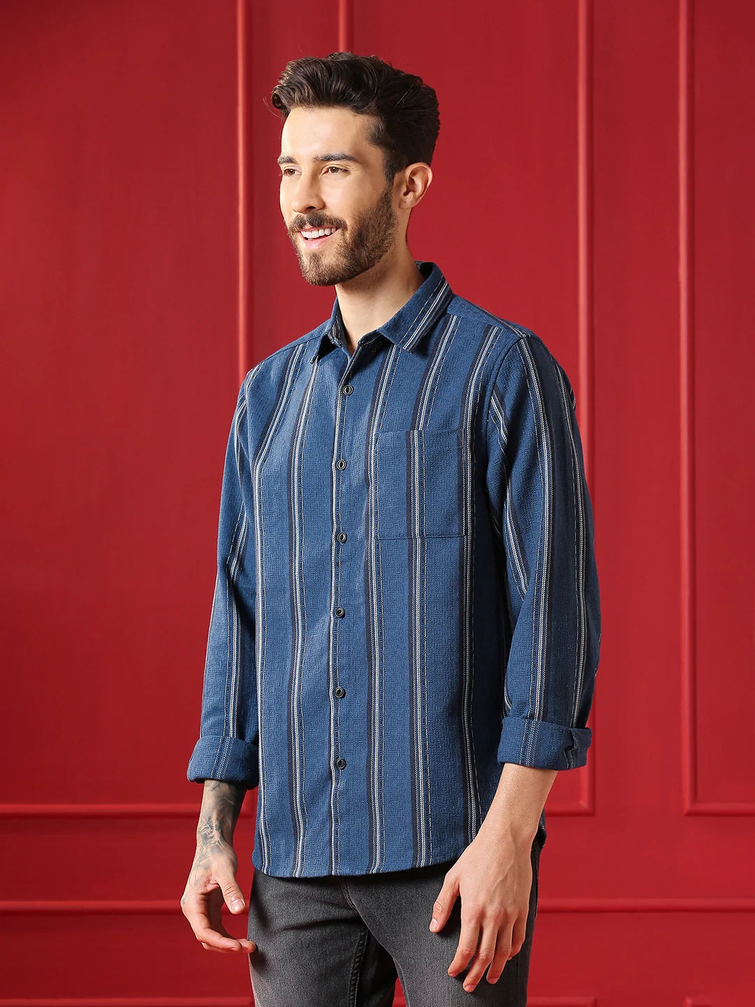 VALEN CLUB Mens casual shirt