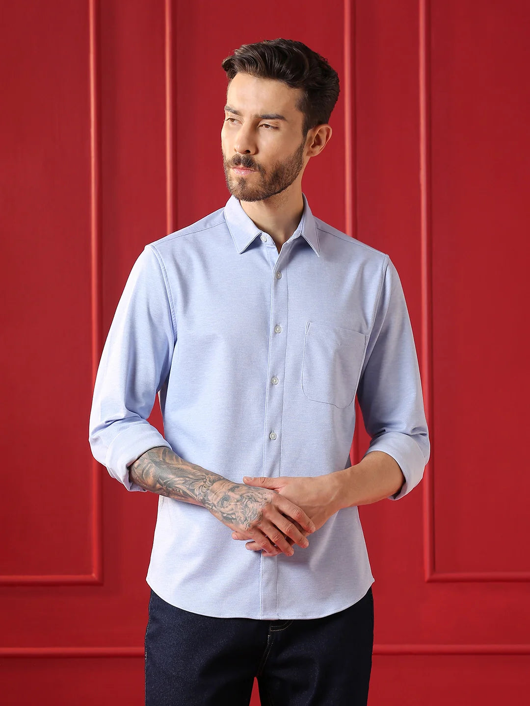 VALEN CLUB Mens casual shirt