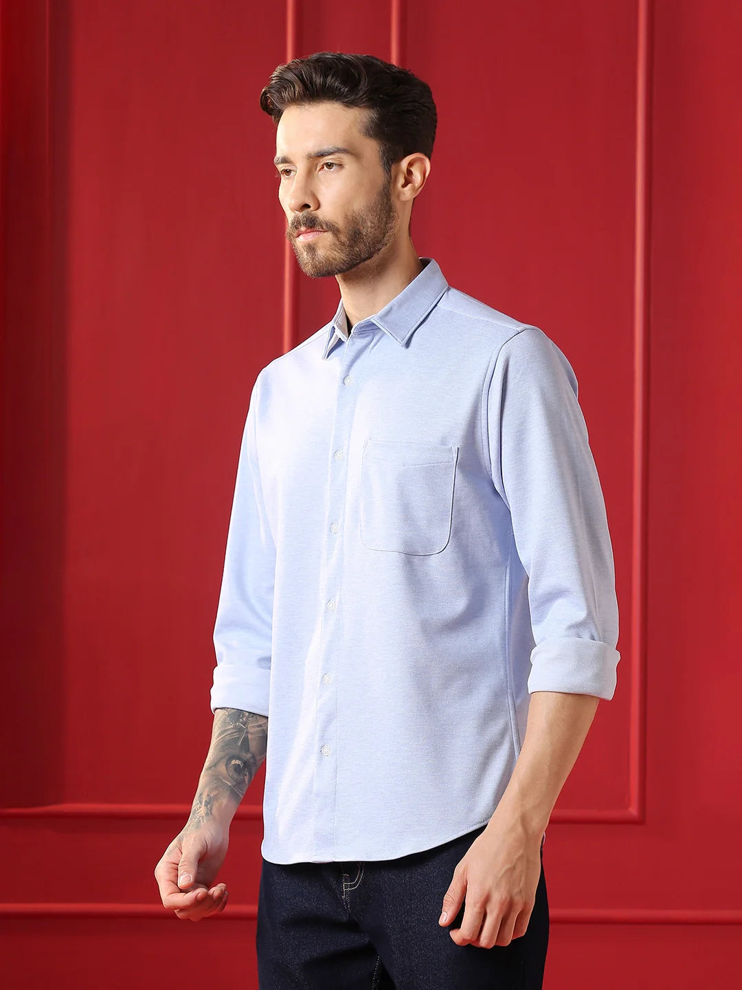 VALEN CLUB Mens casual shirt