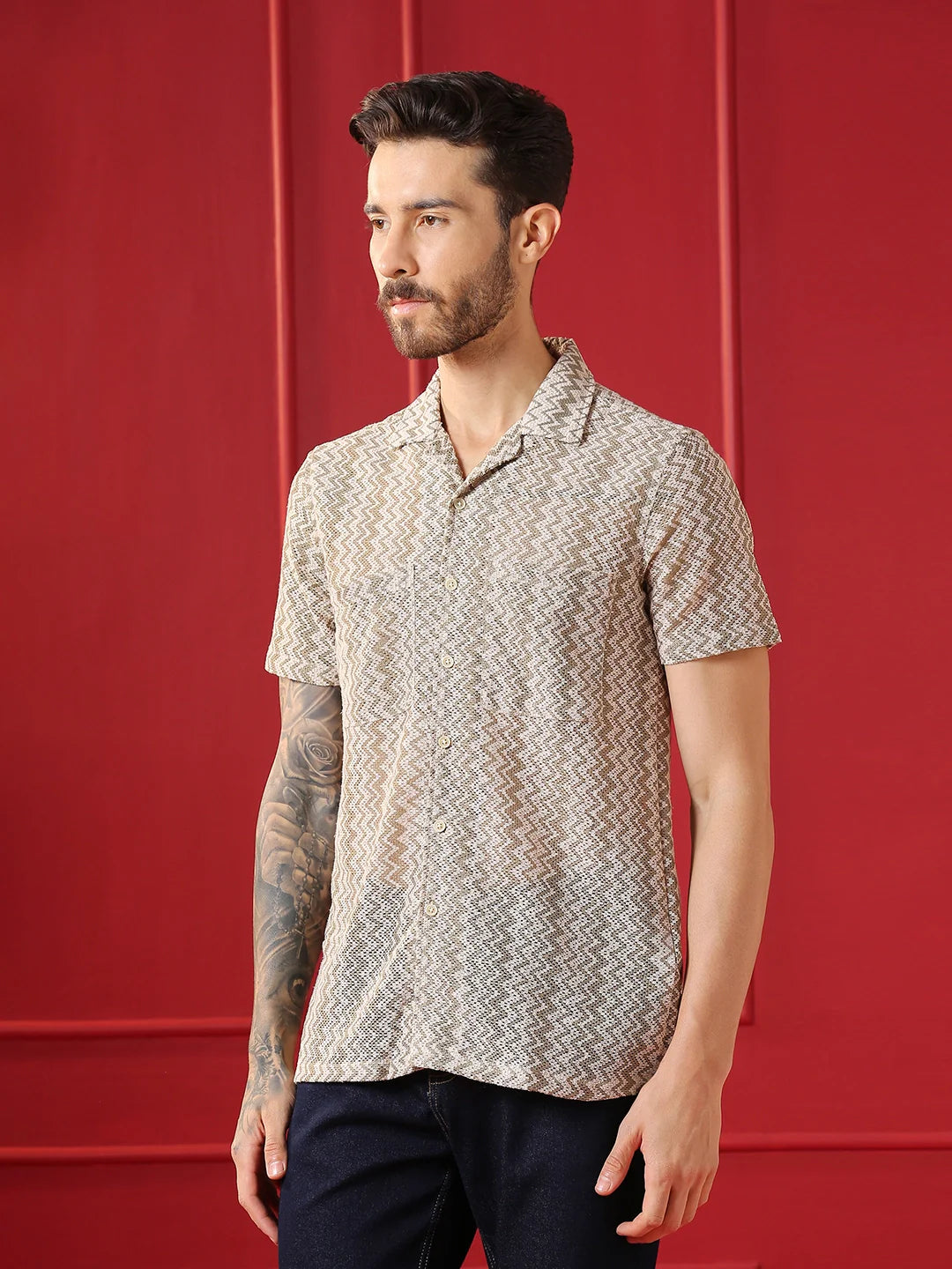 VALEN CLUB Mens casual shirt