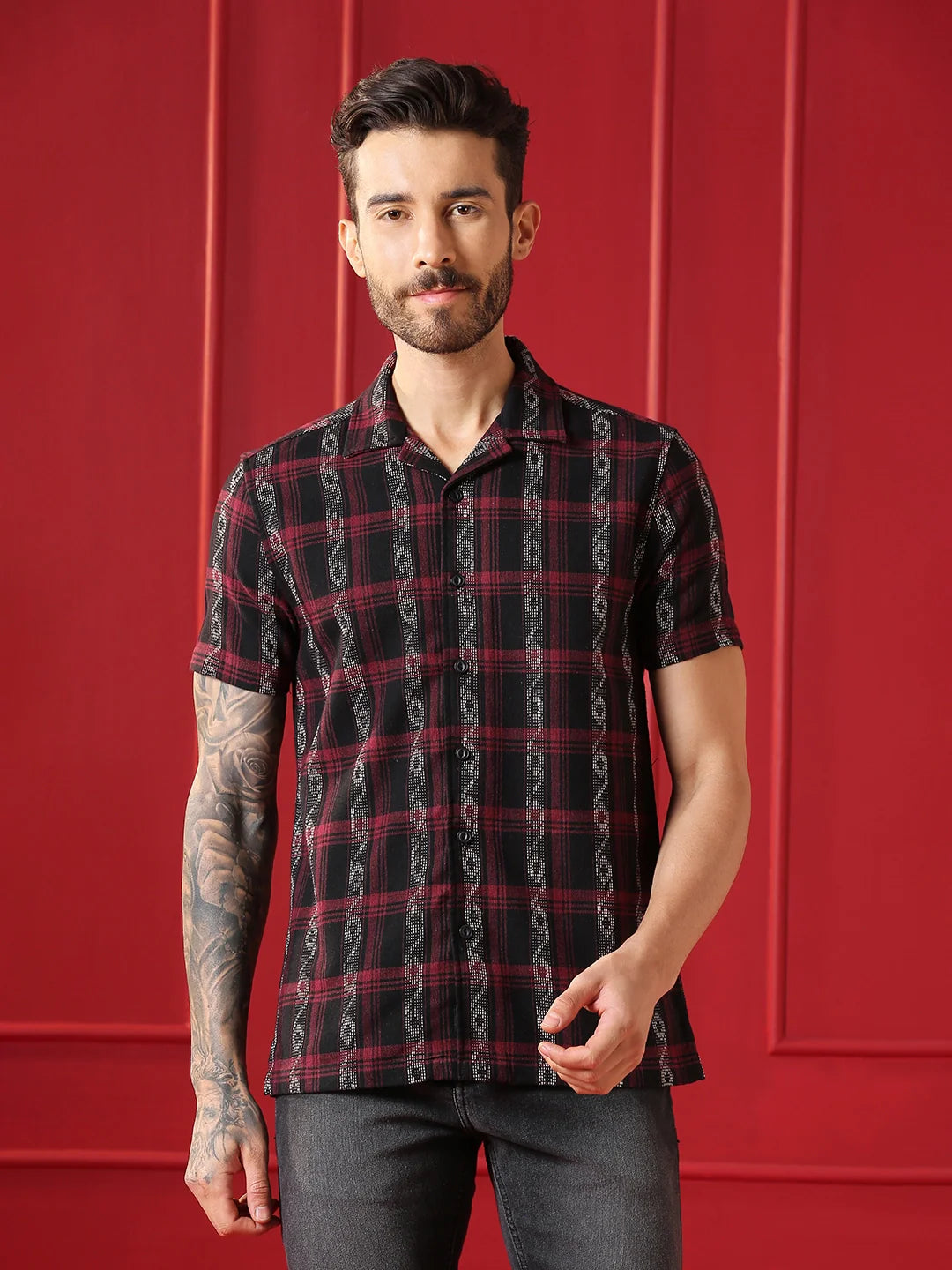 VALEN CLUB Mens casual shirt