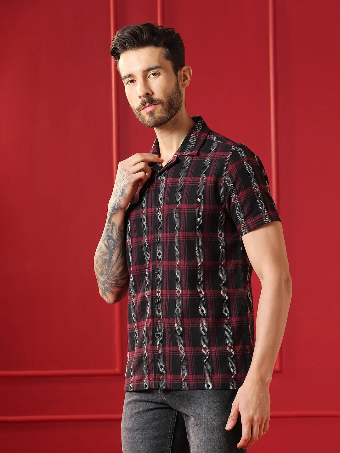 VALEN CLUB Mens casual shirt