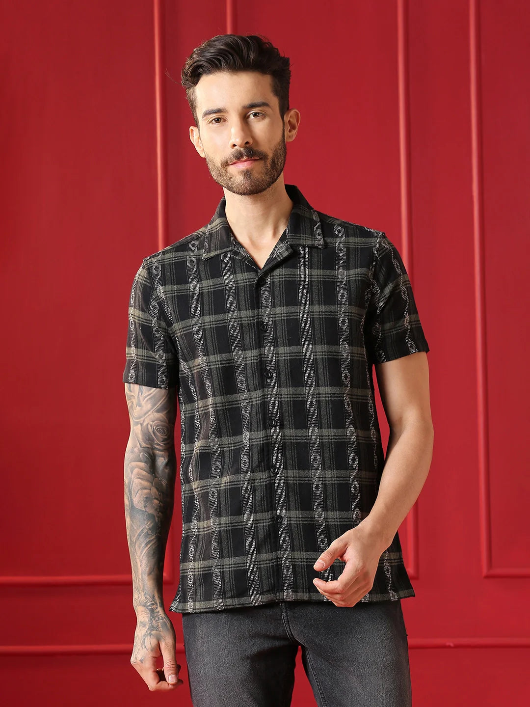 VALEN CLUB Mens casual shirt