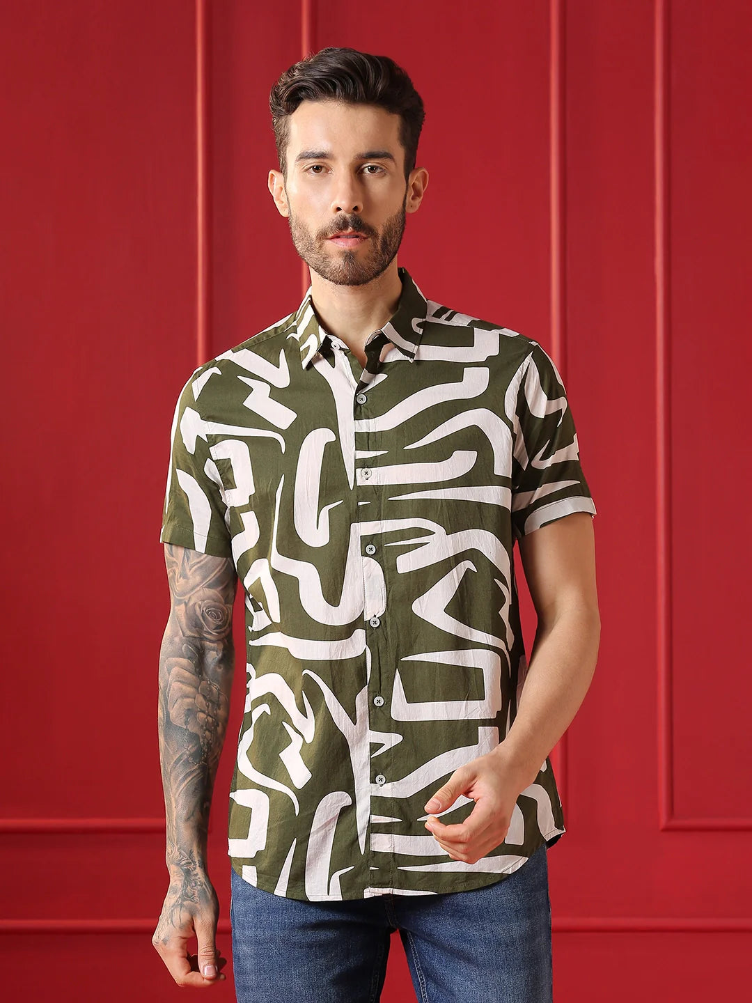 VALEN CLUB Mens casual shirt