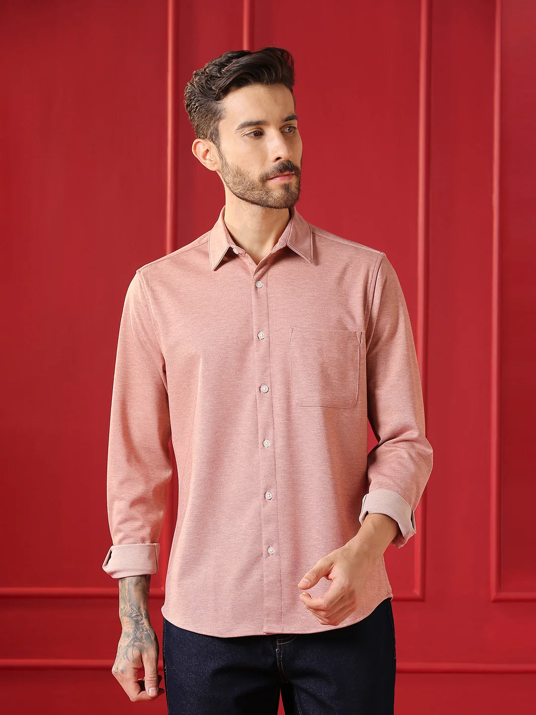 VALEN CLUB Mens casual shirt