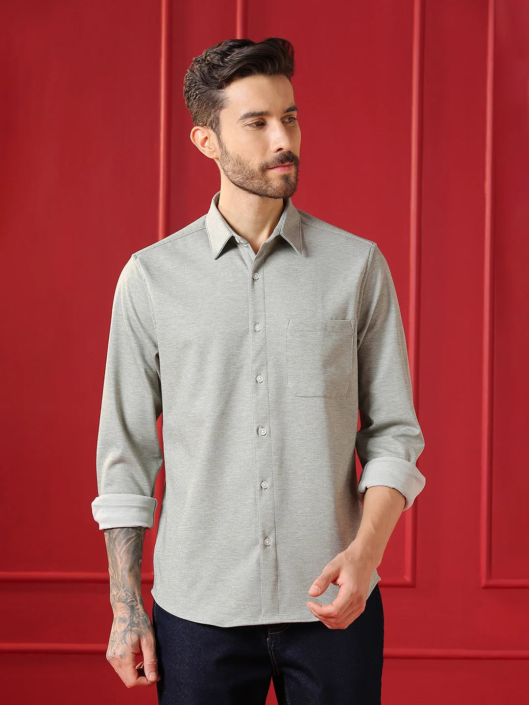 VALEN CLUB Mens casual shirt