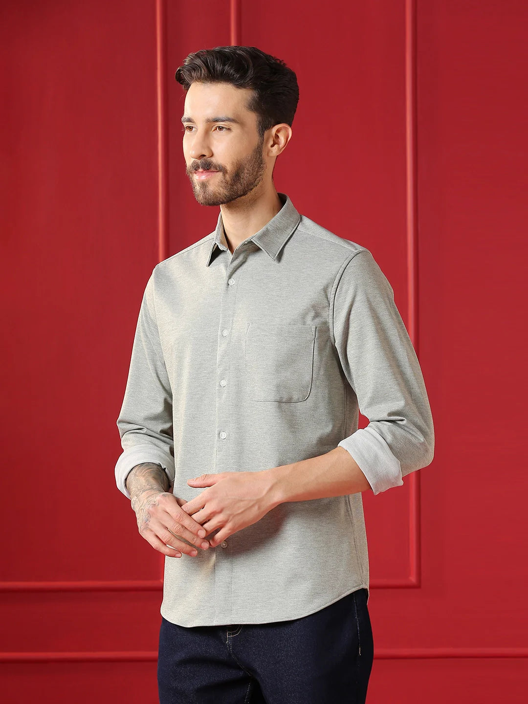 VALEN CLUB Mens casual shirt