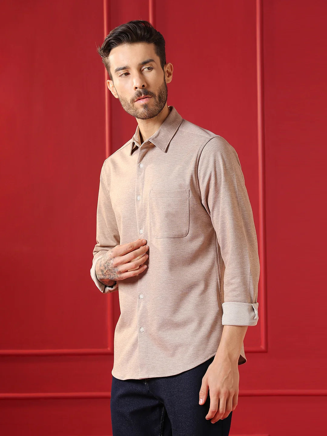VALEN CLUB Mens casual shirt