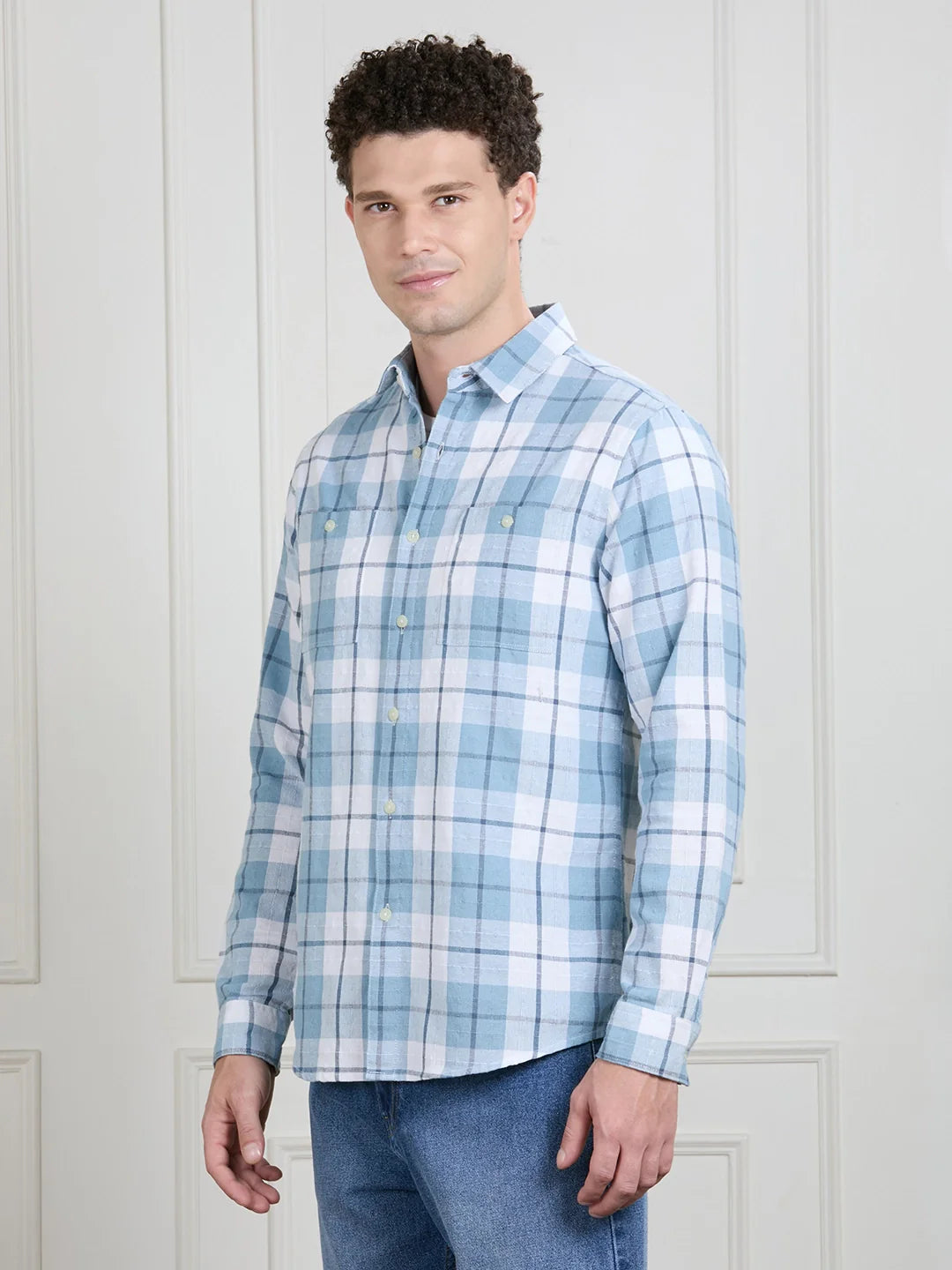 Valen Men Checks Shirt