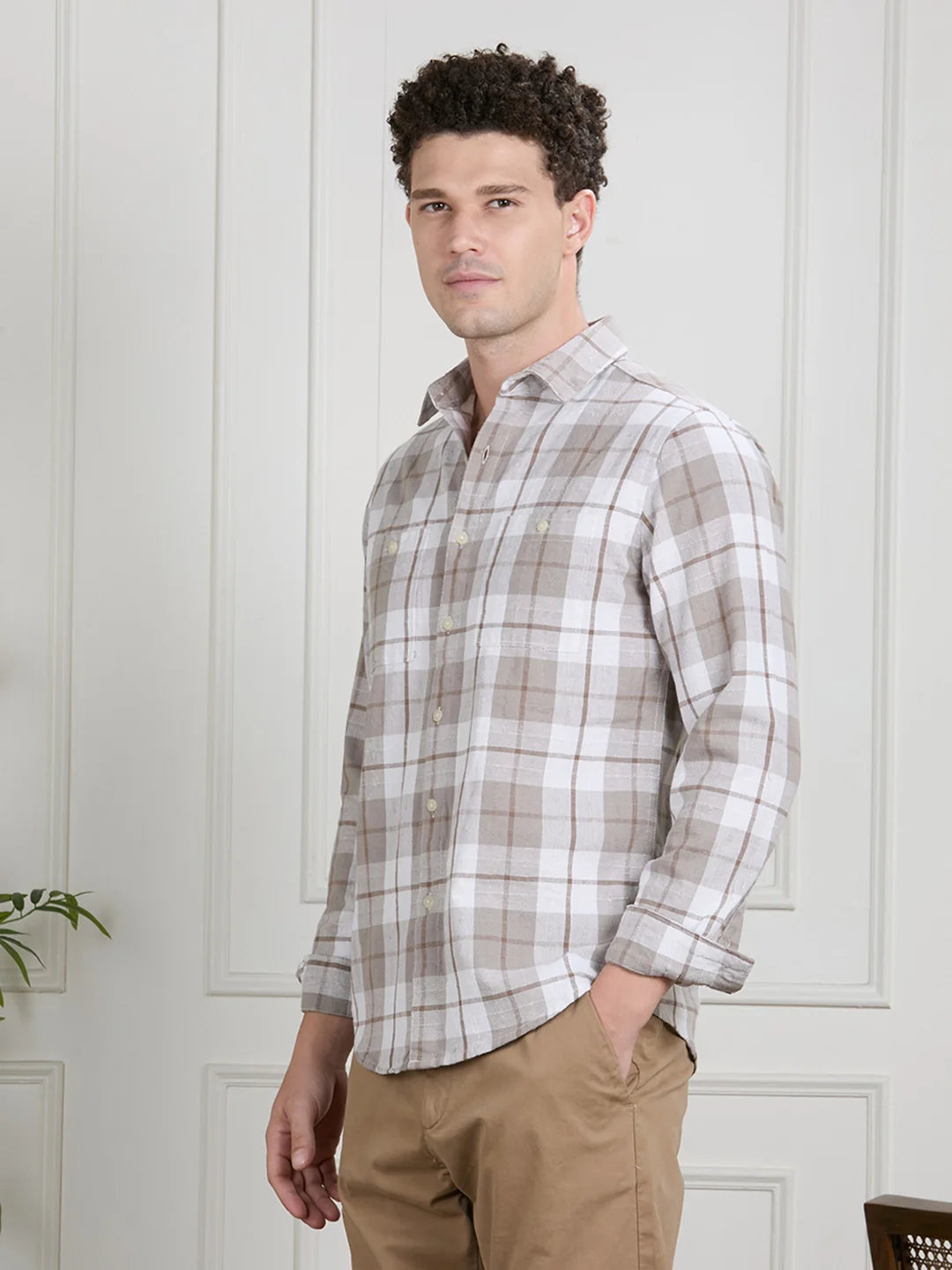 Valen Men Checks Shirt