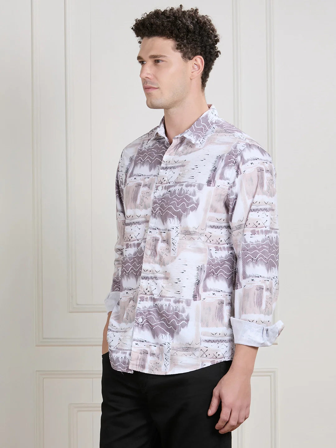Valen Men Printed Shirt