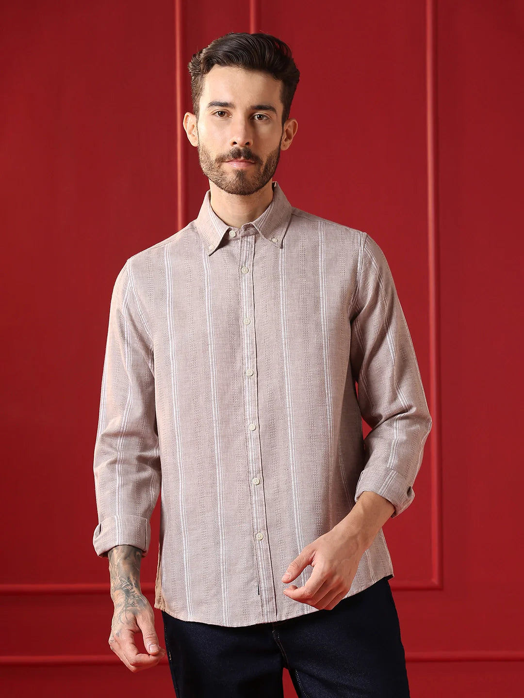 VALEN  Mens casual shirt