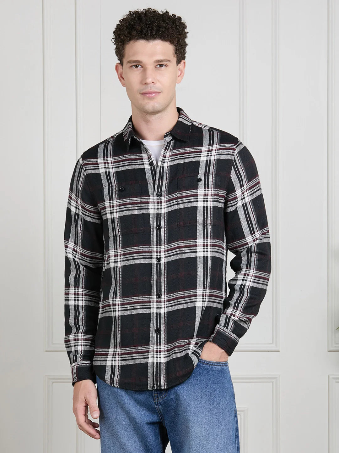 Valen Men Checks Shirt