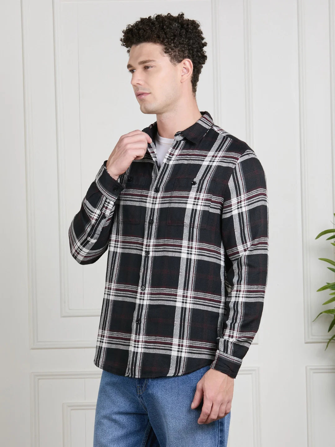 Valen Men Checks Shirt