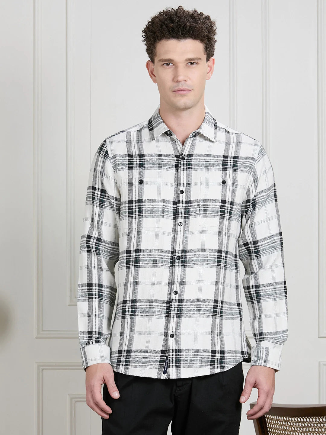 Valen Men Checks Shirt