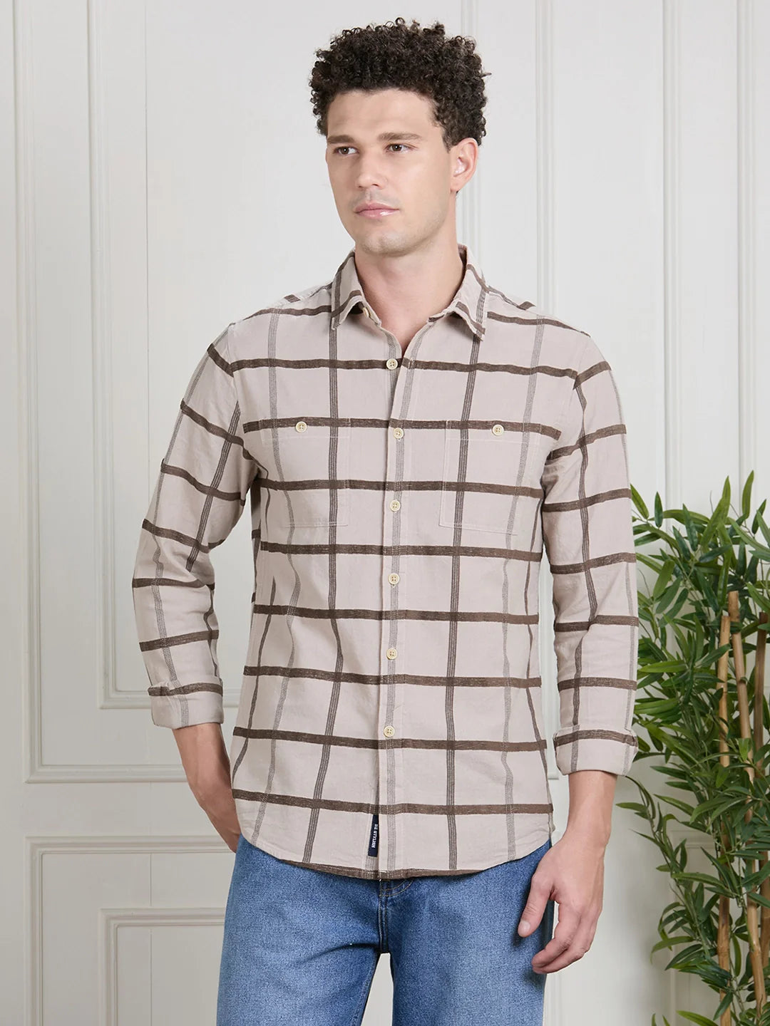 Valen Men Checks Shirt