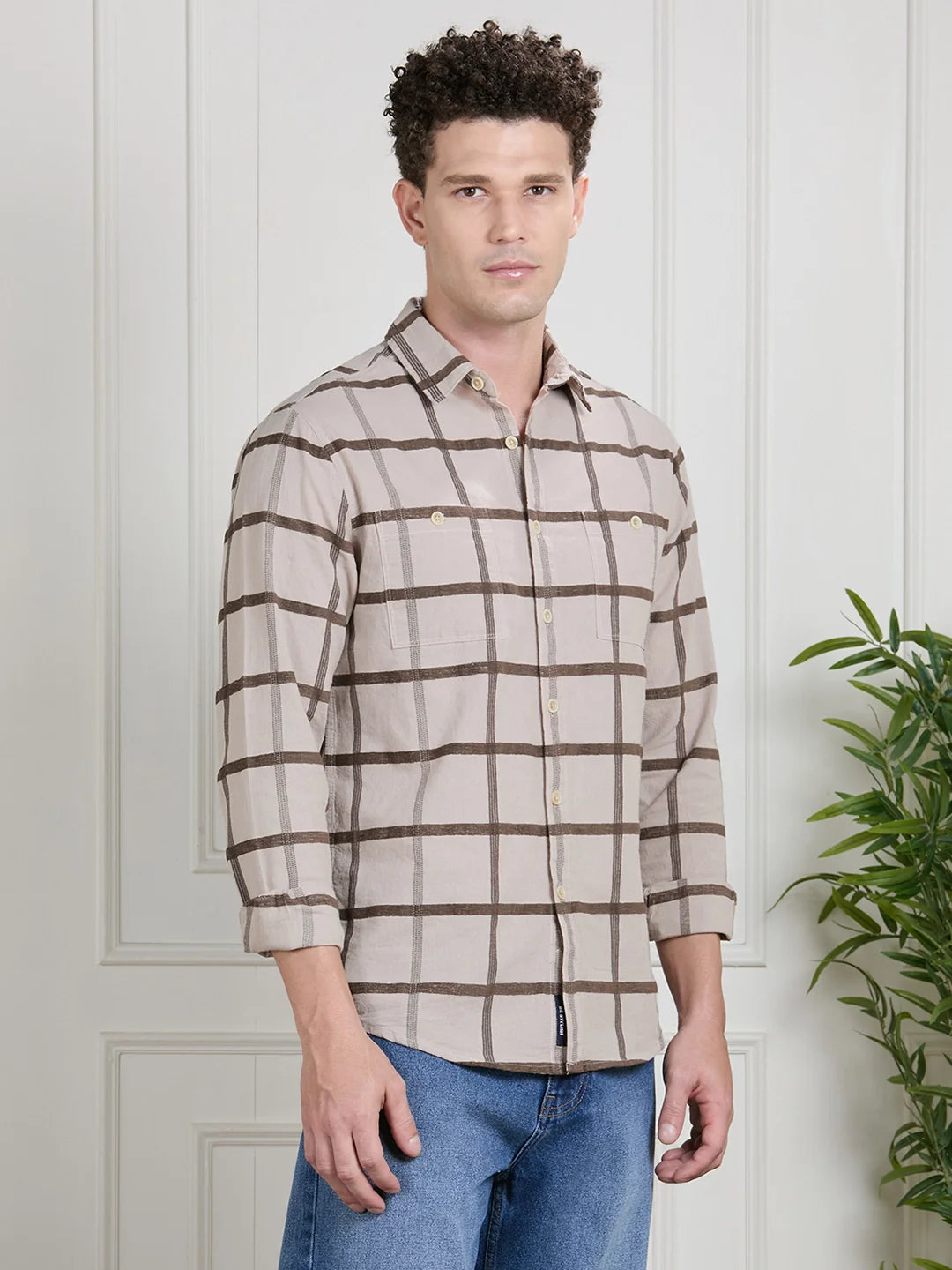 Valen Men Checks Shirt