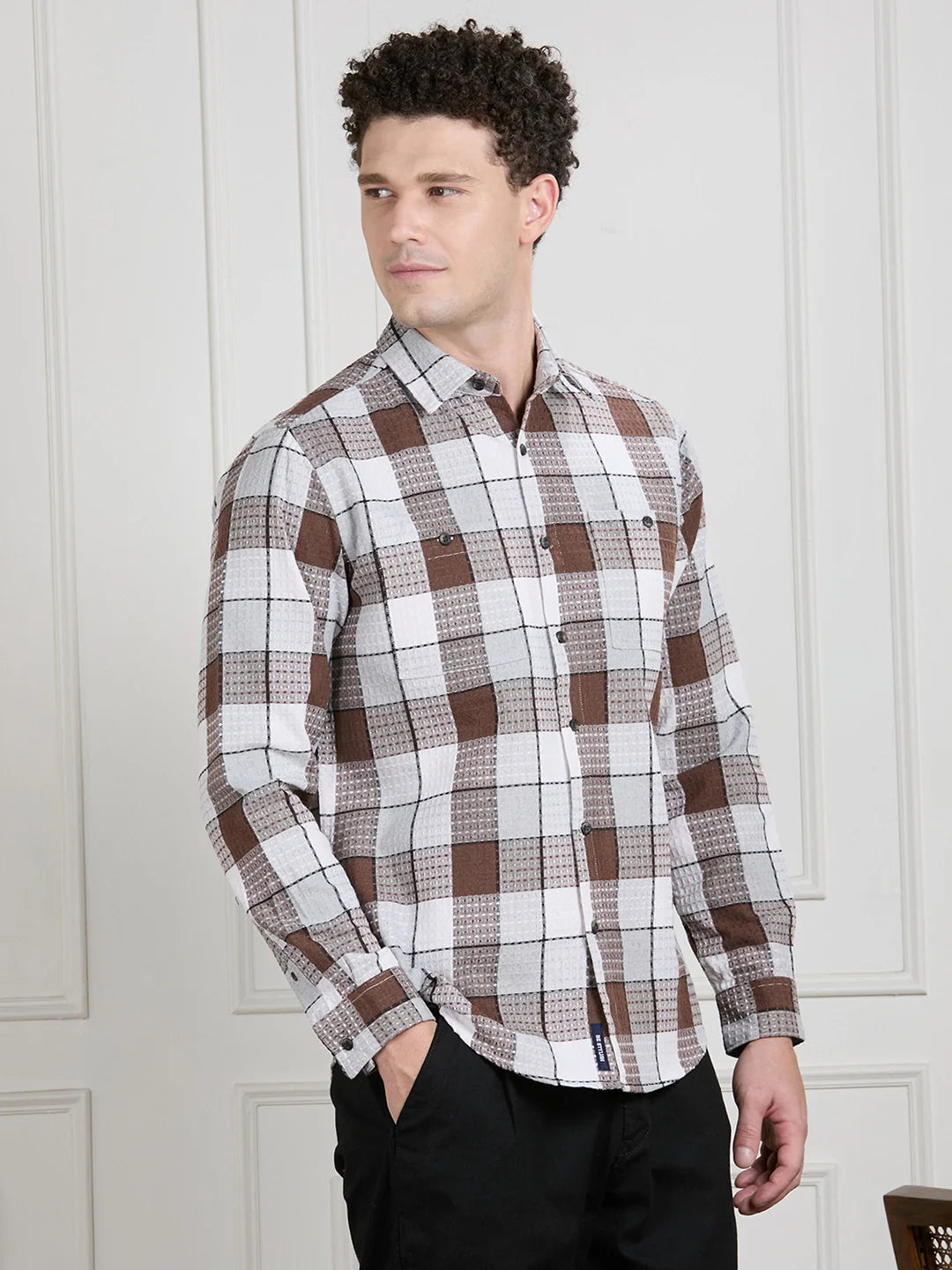 Valen Men Checks Shirt