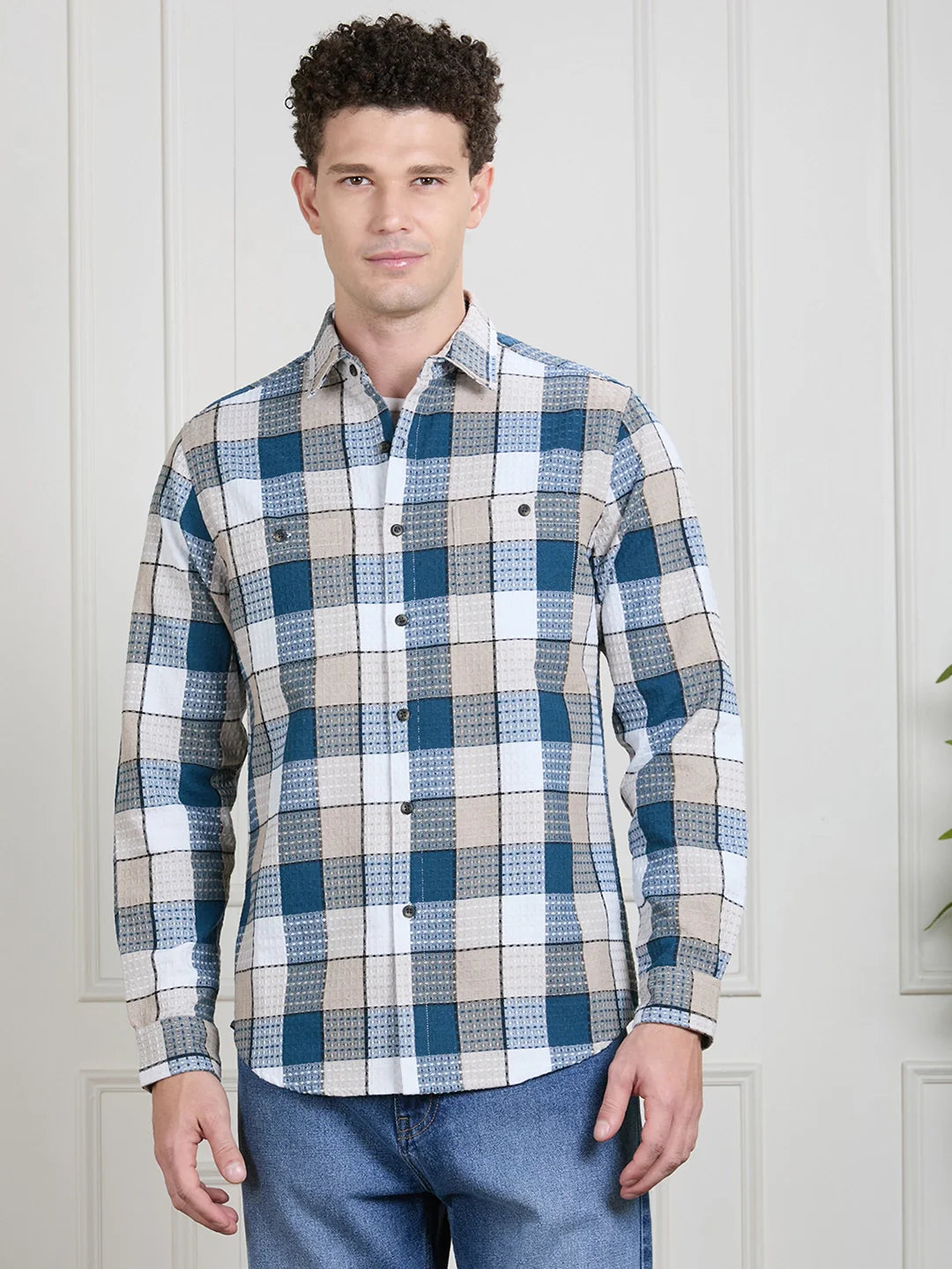 Valen Men Checks Shirt