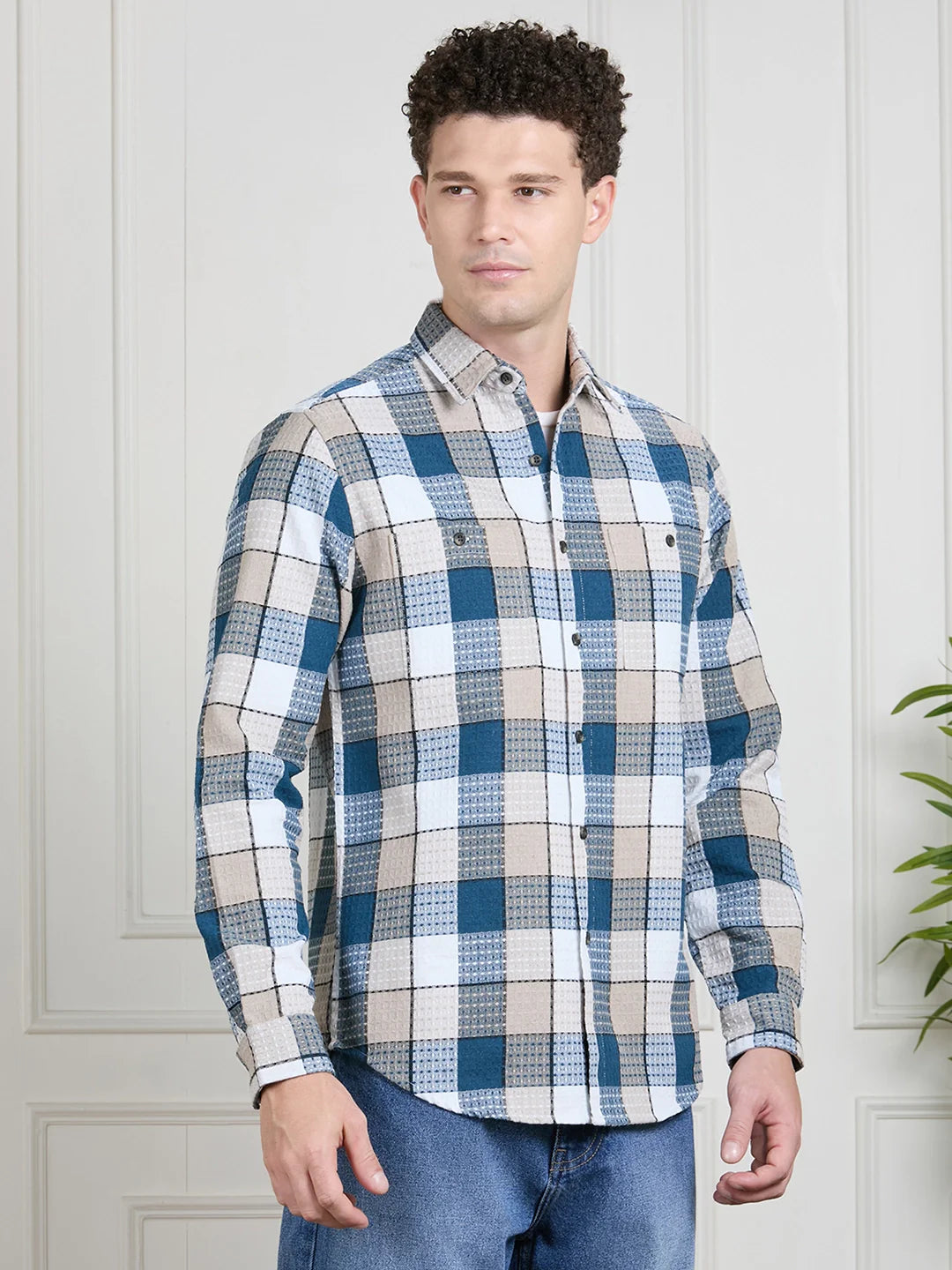 Valen Men Checks Shirt