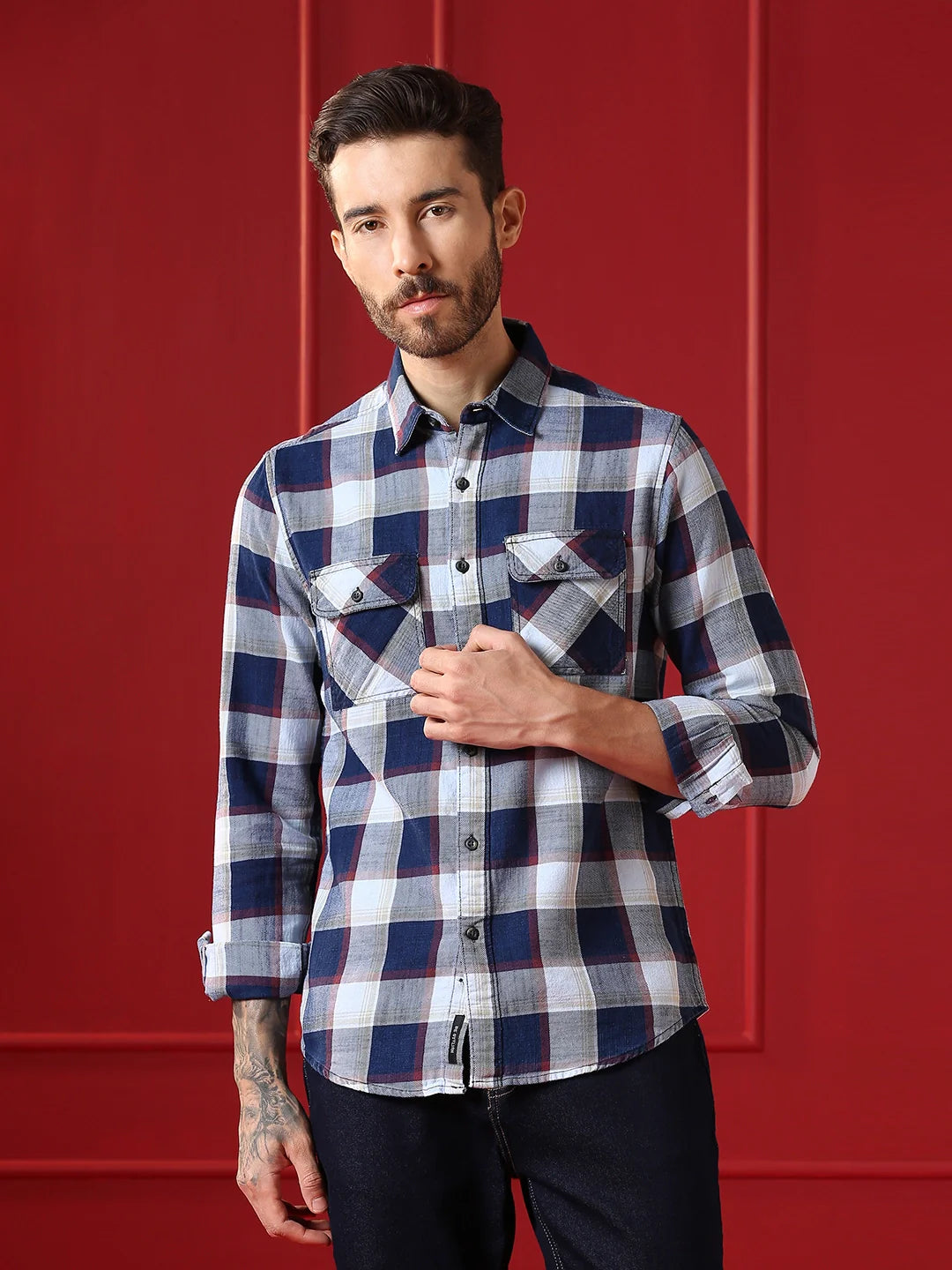 VALEN CLUB Mens casual shirt