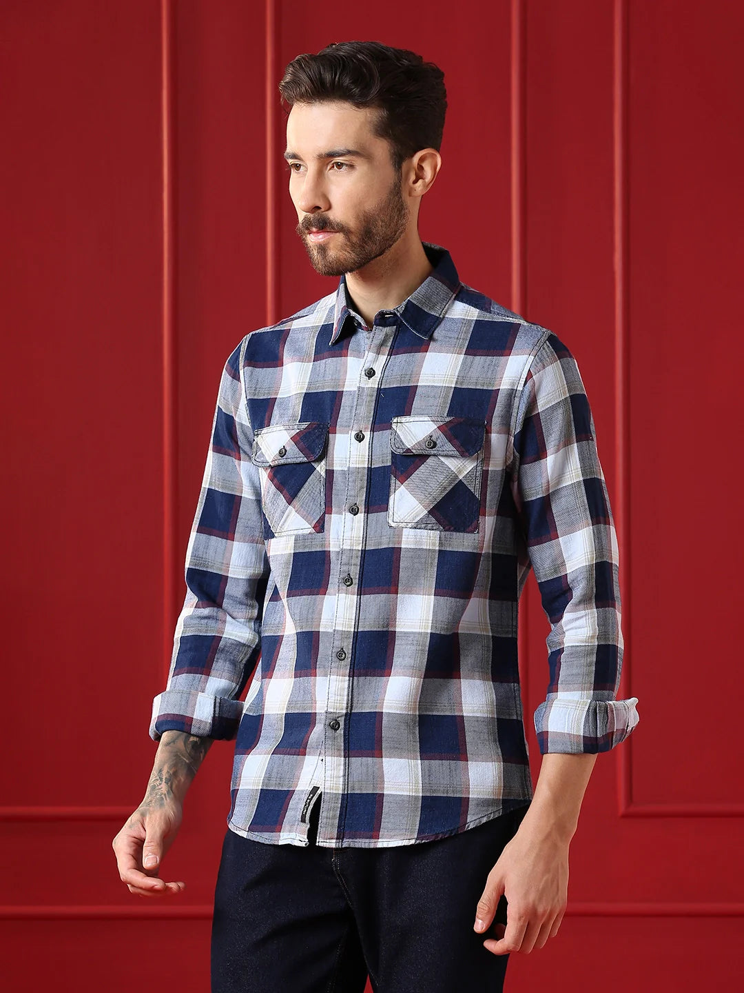 VALEN CLUB Mens casual shirt