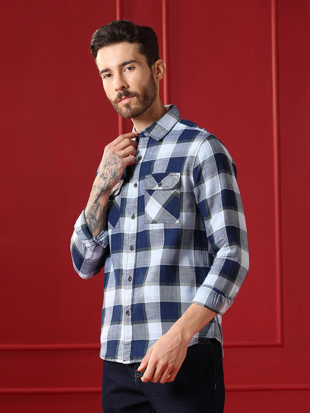 VALEN CLUB Mens casual shirt